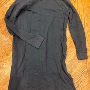 Dark Grey Sweater / Sweatshirt Dress